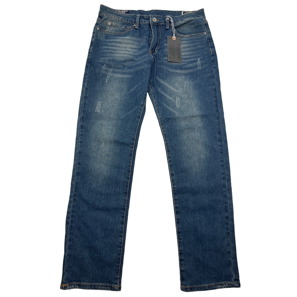 Amongst Others Men's Jeans W32 L30 Slim Stretch Blue New With Tags
